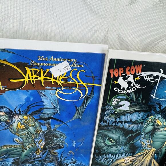 The Darkness 1 Reprint 2 6-7 9 16-24 Holiday Pin Up Lot Top Cow Jackie Estacado - Picture 5 of 8